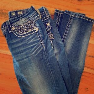 Miss Me Easy Skinny Bling Jeans size 29